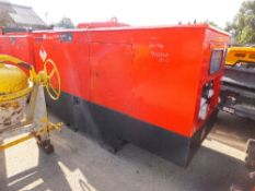 Genset MG115 SS-P generator 7,478 hrs  RMP This lot is sold on instruction of Speedy