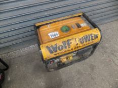Wolf petrol generator