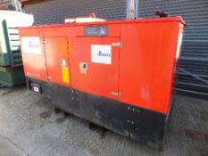 Genset MG50SS-P generator This lot is sold on instruction of Speedy
