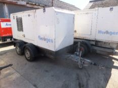 Hushgen 77kva towable generator