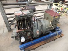 Lister twin cylinder generator