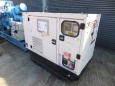 Wilson Perkins 20kva generator - Runs, no power (AVR missing) 5000 hrs