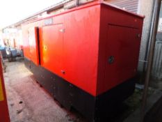 Genset MG150SS-P generator This lot is sold on instruction of Speedy