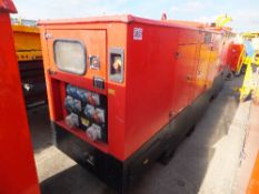 Genset MG30SSP generator 31900 hrs, Runs, no power This lot is sold on instruction of Speedy