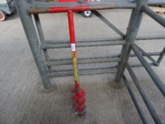 6in hand auger