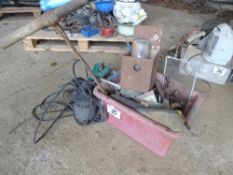 Submersible pump & various other items
