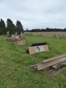 4 lots of various timber items