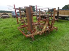 Ferray 6m spring tine cultivator with following harrows