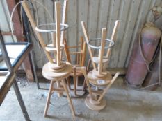 6 various stools