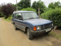 Land Rover Discovery (1993), 187,000 miles, diesel, registration no. L542 NFC, VIN-