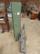 Metal 4 gun cabinet c/w keys & Kolpin gun boot for quad bike