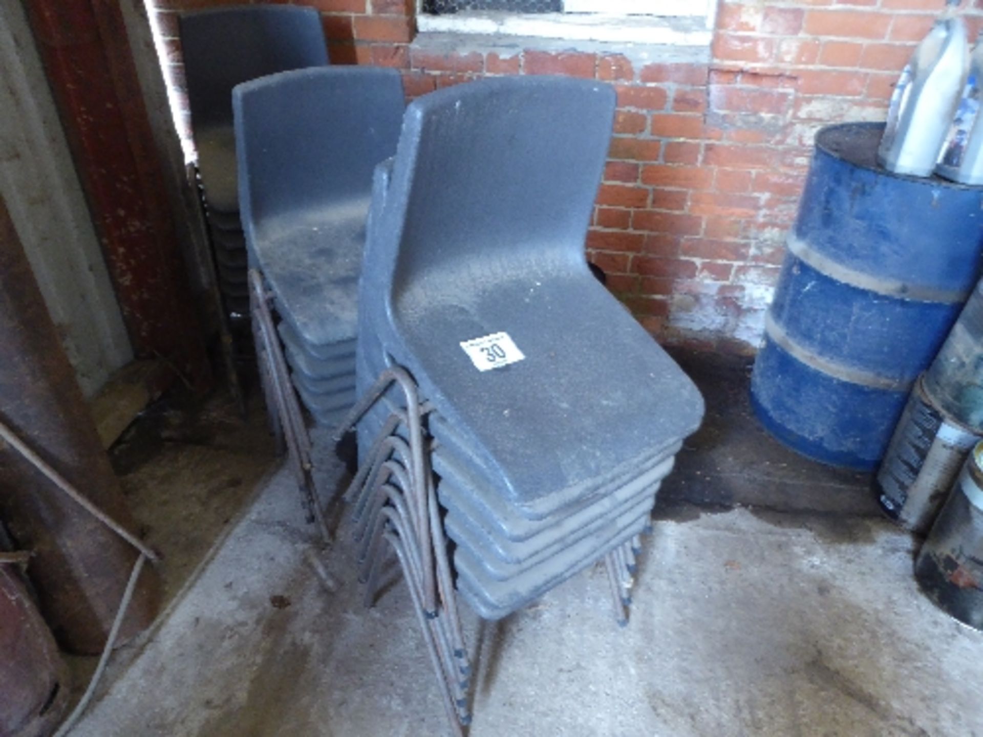 Qty of stacking chairs