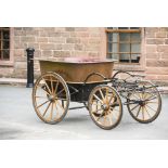 FOUR-WHEELED GOVERNESS CAR - Built by Peter Petersen of Aalborg, Denmark circa 1910 to suit a 13