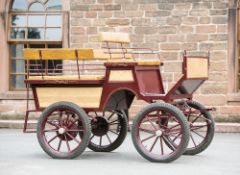 WAGONETTE - Built by Voitures Robert et Fils, Quebec, Canada; the body and undercarriage are painted