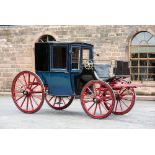 SINGLE BROUGHAM - Built by Bialaine of Paris to suit 15 to 16 hh, single or pair; finely finished in