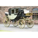 TOWN COACH - Built by Henry Angus of Newcastle circa 1895 to suit a full size pair or team; finished