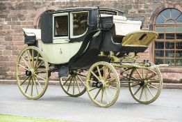 TOWN COACH - Built by Henry Angus of Newcastle circa 1895 to suit a full size pair or team; finished