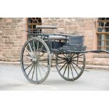 NORFOLK CART - Built by J.C. Beadle of Dartford to suit 15.2 to 16.2 hh; painted blue with light