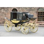 C-SPRING LANDAU - Built by Turrill & Sons, Ltd., finished in pale yellow and black with black