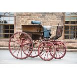 FOUR-WHEELED RALLI CAR - Built by Croall & Croall of Edinburgh & Kelso, circa 1900 to suit 14.2 to