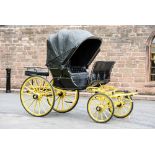 PARK PHAETON - Built by Peters & Sons of London circa 1880 to suit 14.2 to 16 hh, single or pair;