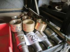 4 Mooroka MST800 axle pins & bushes