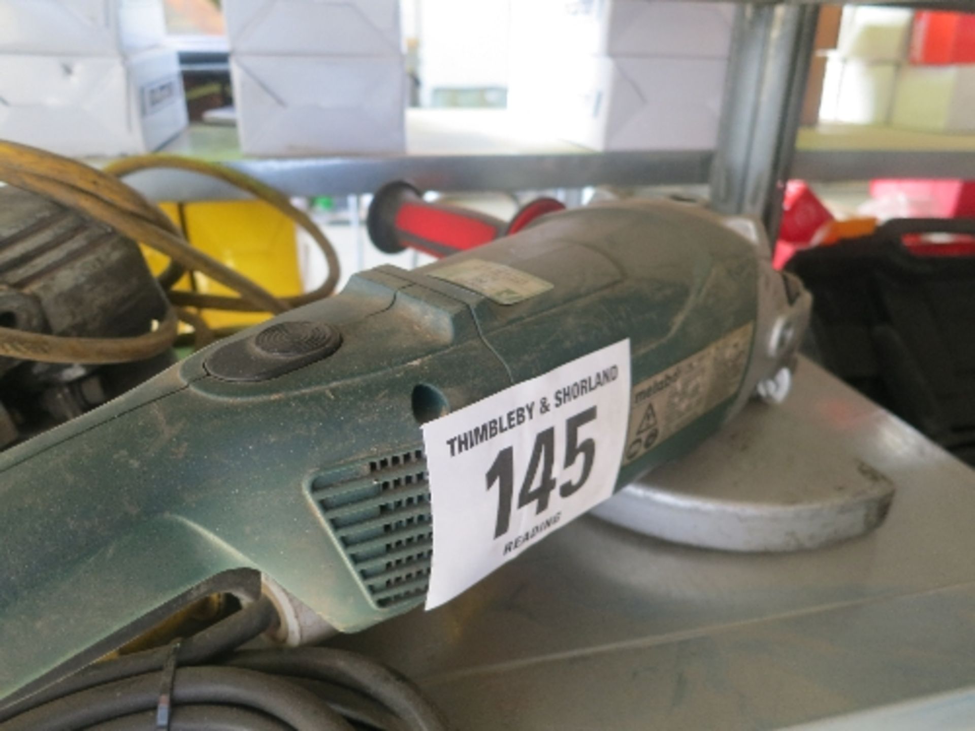 Metabo 9in angle grinder 110v