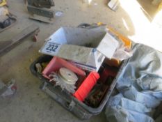 Box of miscellaneous spares