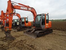 Hitachi ZX70 excavator (2004) 7154 hrs, steel tracks, Qh, 1B, RDD