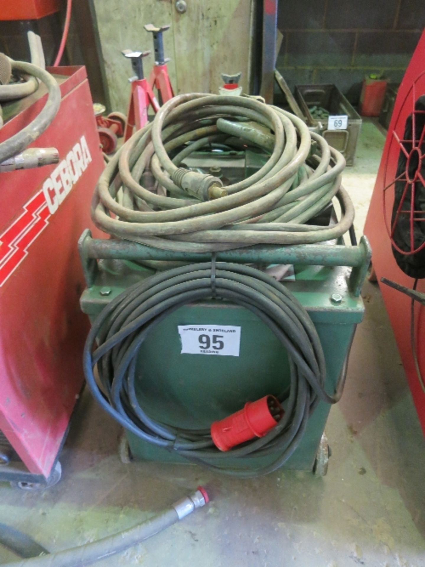 Oxford RT250 welder (3 phase) c/w leads