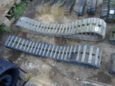 Pr of Yanmar 3 tonne tracked dumper tracks