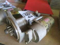 12v starter motor to suit Thwaites 3 tonne swivel dumper, 373 with Yanmar engine