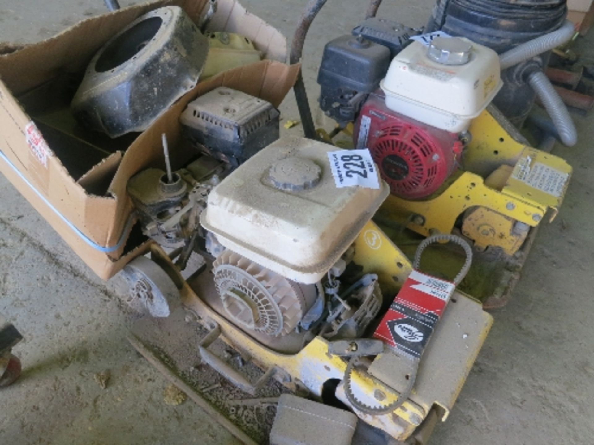 Bomag BT1845-2 petrol compactor for spares