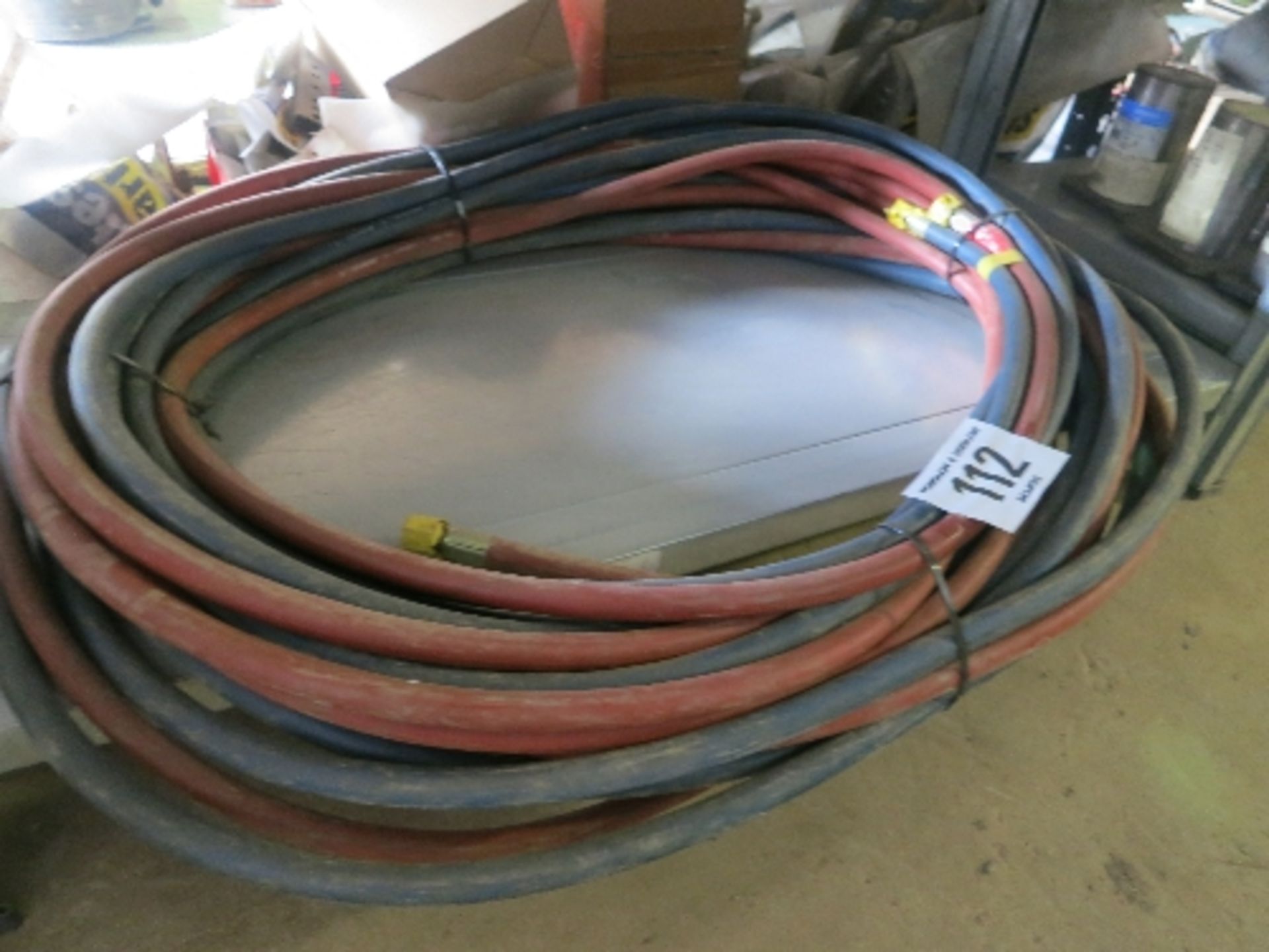 Oxyacetylene hoses (10 metres approx)