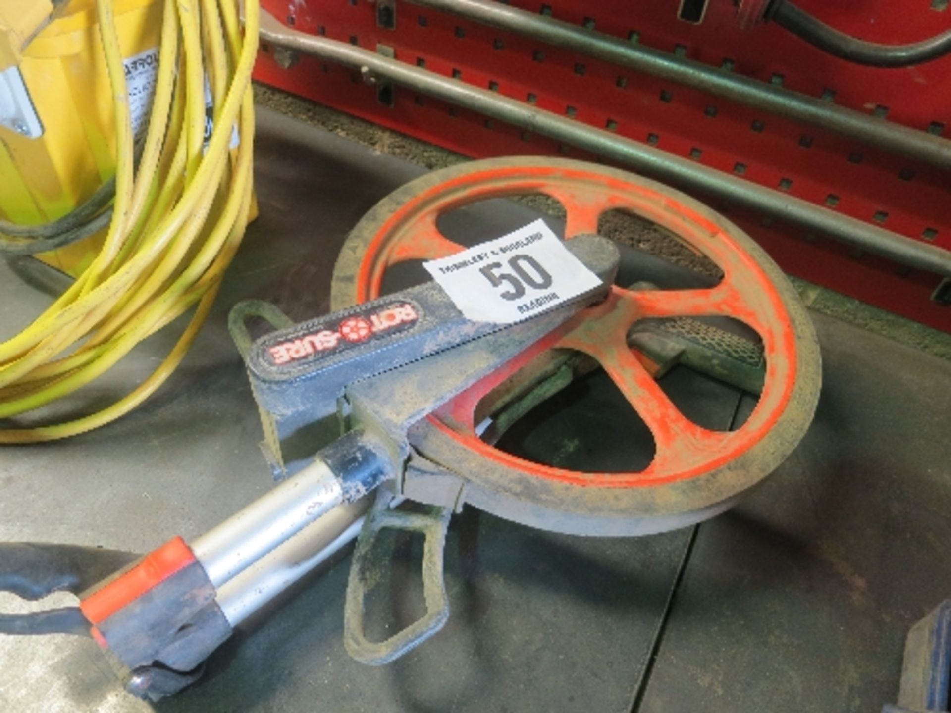 Rotosure measuring wheel