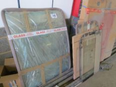 5 assorted machine windscreens