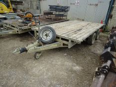 Ifor Williams LM126 plant trailer (2004)