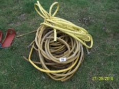 Quantity yellow hose