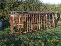 Cattle feeding barrier & gates