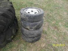 4 car wheels and tyres