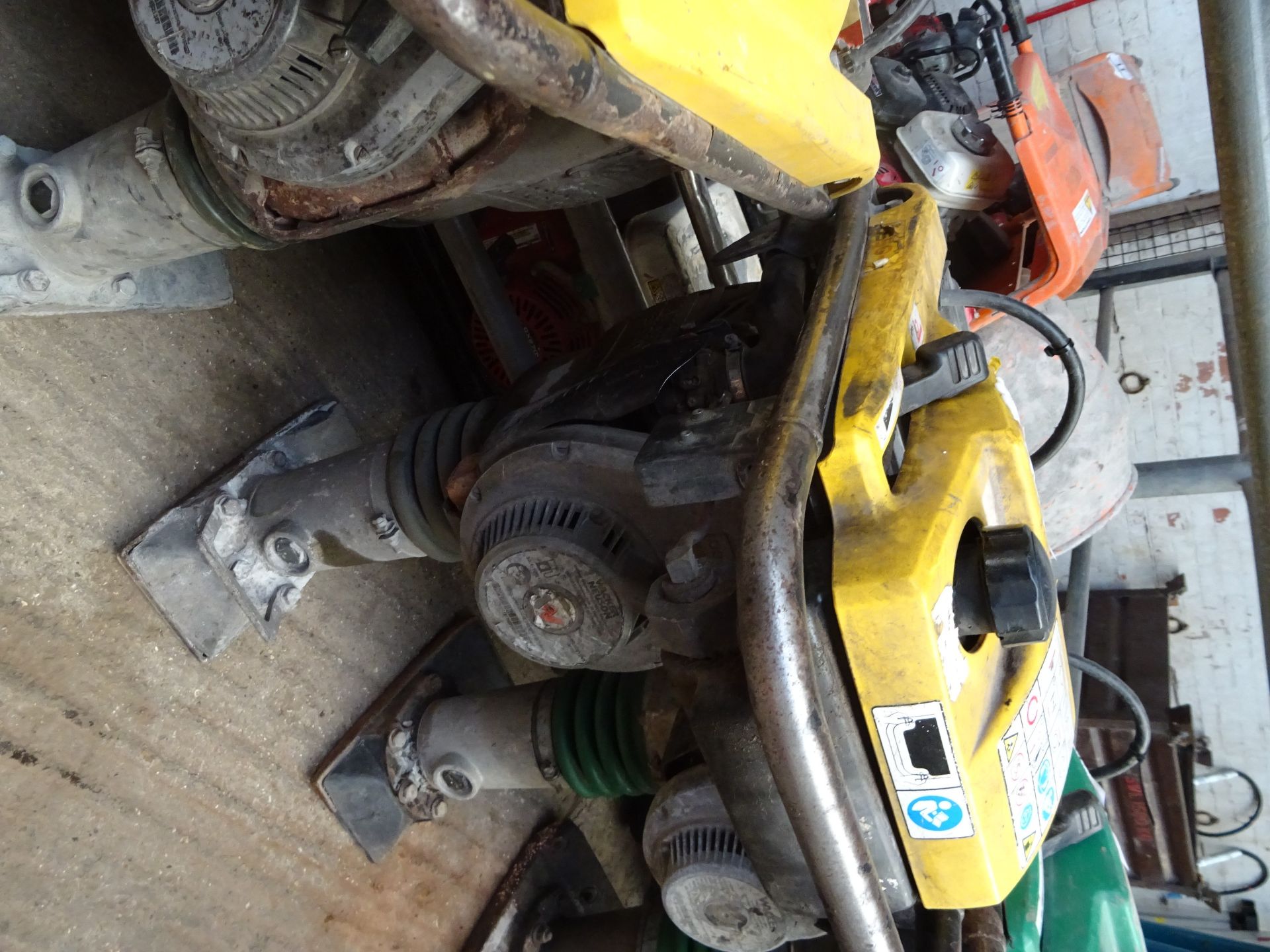 Yellow top upright rammer