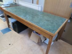 Office table, 1830mm x 763mm (green)