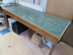 Office table, 1830mm x 763mm (green)