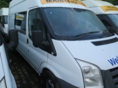 Ford Transit 115 T350L RWD panel van (2009) Registration No: LS59 PCZ 2402cc, diesel, MOT until 07.