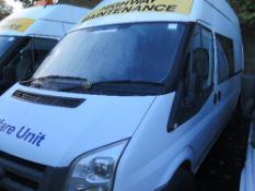 Ford Transit 115 T350L RWD panel van (2009)Registration No: EN59 AWZ 2402cc, diesel, MOT until 03.