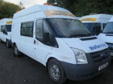 Ford Transit 140 T350L RWD panel van (2008)Registration No: YC58 KWH 2402cc, diesel, MOT until 18.