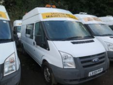 Ford Transit 115 T350L RWD panel van (2009) Registration No: LS59 PFK 2402cc, diesel, MOT until 02.