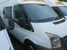 Ford Transit 115 T350L TWD panel van (2009) Registration No: AJ59 AWH 2402cc, diesel, MOT until 18.