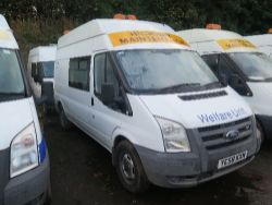 on instruction of Garic UK Ltd - online auction of Ford Transit Welfare Vans, Welfare Units, Bowsers, Tanks, Generators