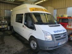 Ford Transit 115 T350L RWD panel van (2009)Registration No: LS59 PFN2402cc, diesel, MOT to 30.09.